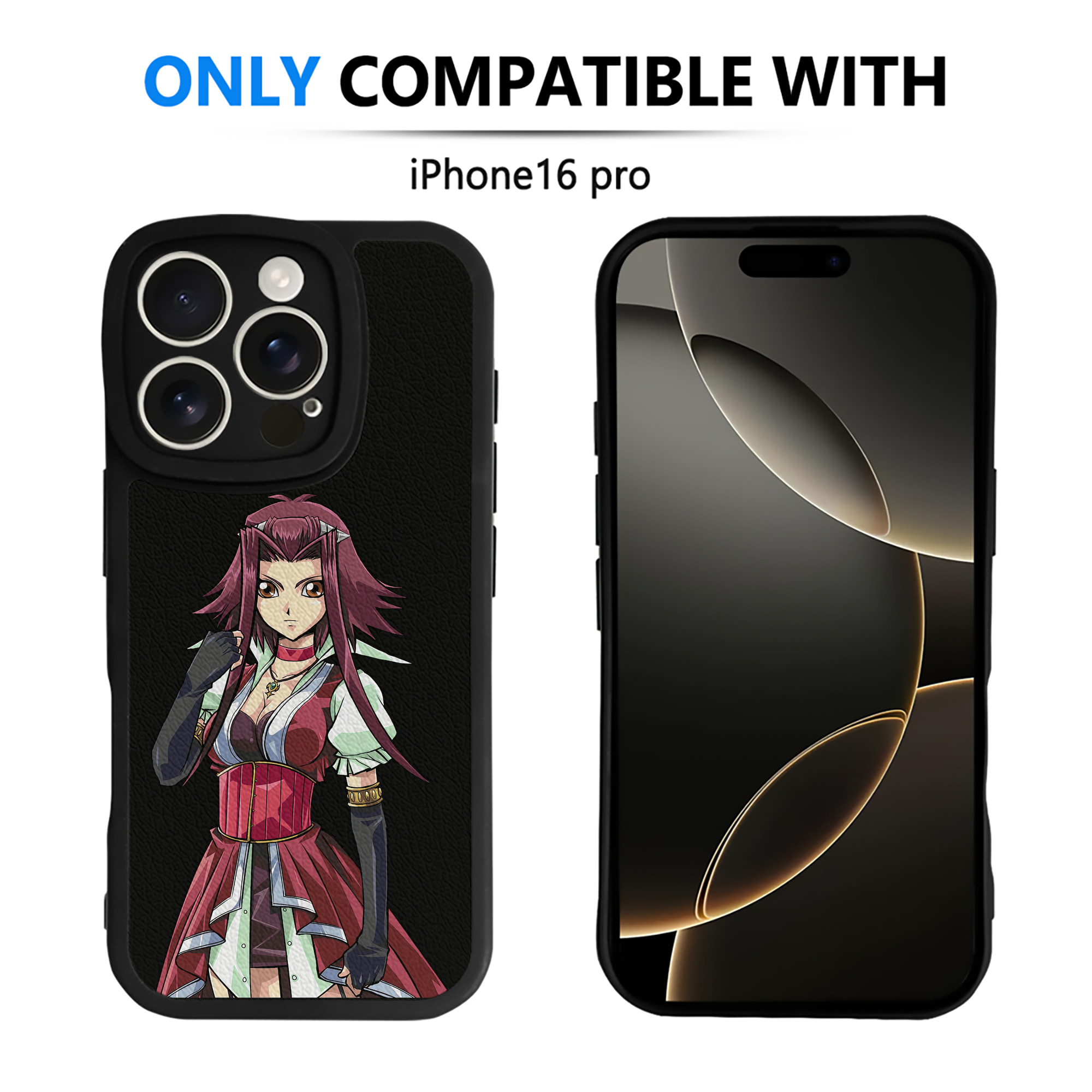 遊☆戯☆王 Yu-Gi-Oh! 【iPhone 16シリーズ対応】シリコンスマホケース（レザー調） 材質：シリコン